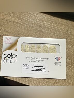 NIP Color Street Real Nail Polish Strips -Glittersweet